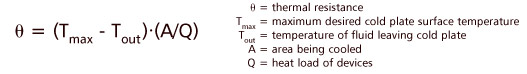Cold Plate Equation 2